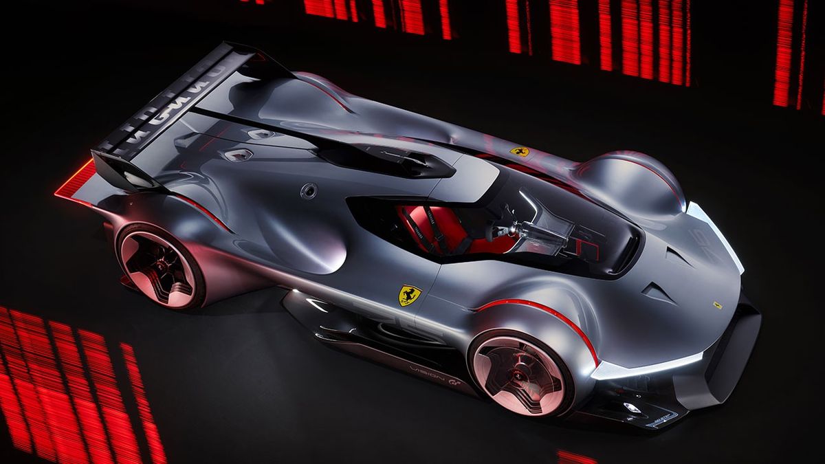 Nové Ferrari je retro i futuristické, zůstane ale jen v digitální podobě